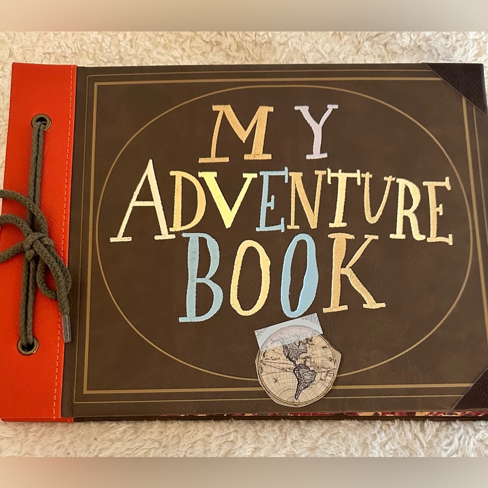 Disney “up” inspired , My Adventure Book Scrapbook